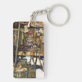 Kreativität macht alles heller schlüsselanhänger (Rückseite)