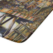 Kreativität macht alles heller schneidebrett (Ecke)