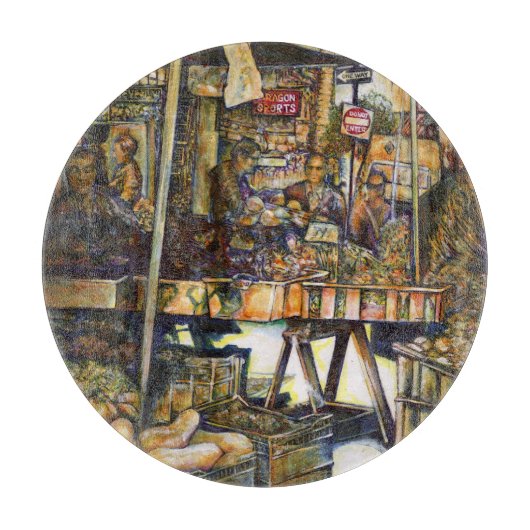 Kreativität macht alles heller schneidebrett (Vorderseite)