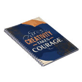 Kreativität macht Mut Notizblock (Rechte Seite)