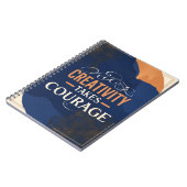 Kreativität macht Mut Notizblock (Linke Seite)