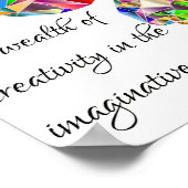 Kreativität Poster (Ecke)