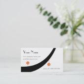 Kreativität Visitenkarte (Stehend Vorderseite)