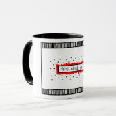 Kreativitäts-Kaffee-Tasse Tasse (Vorderseite Links)