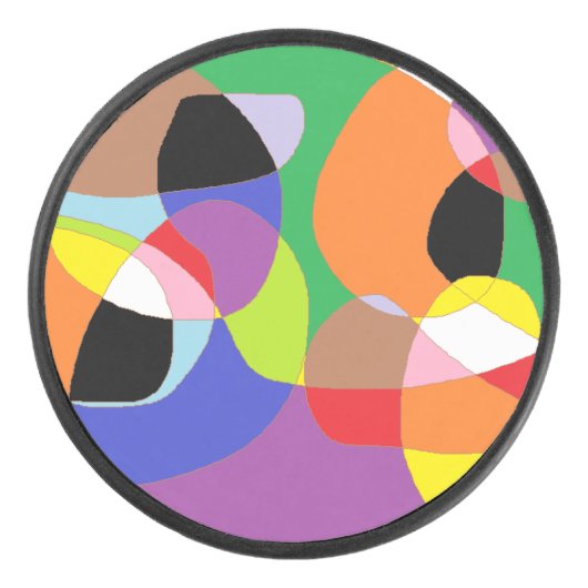 Kreativitätspuck Eishockey Puck (Vorderseite)
