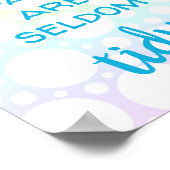 Kreativräume sind selten leichtfertig poster (Ecke)