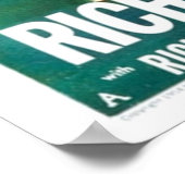 KREATUR AUS DEM SCHWARZEN LAGOON Hollywood Horror  Poster (Ecke)