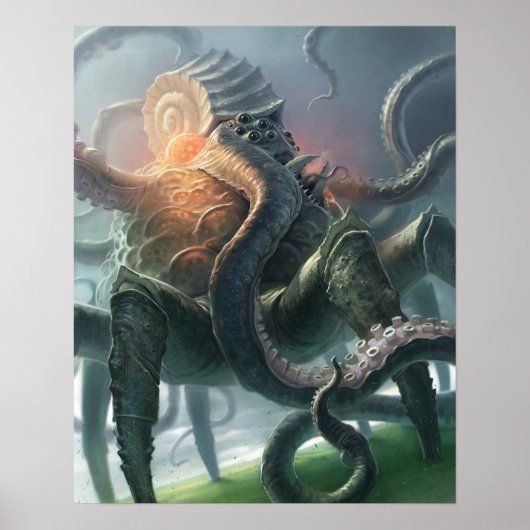 Kreatur aus dem unendlichen Abgrund Poster (Vorne)