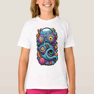 Kreatur aus der Lagune der Memphis-Designgruppe T-Shirt