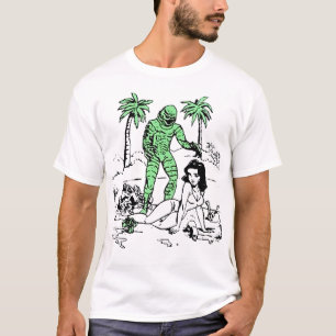Kreatur aus der schwarzen Lagune Kunst Hochwertig T-Shirt