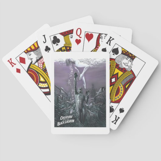 Kreatur aus der schwarzen Lagune Spielkarten (Rückseite)
