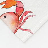 Kreatur der Kreatur der niedlichen Fleecedecke (Ecke)