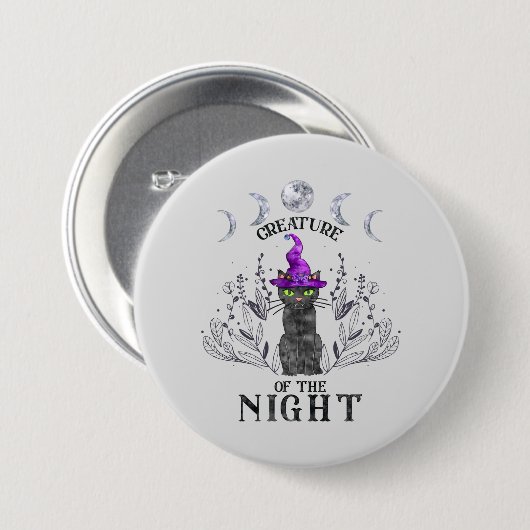 Kreatur der Nacht Button (Vorne & Hinten)