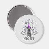 Kreatur der Nacht Magnet (Vorderseite/Rückseite)