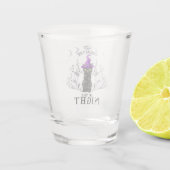 Kreatur der Nacht Schnapsglas (Rückseite)