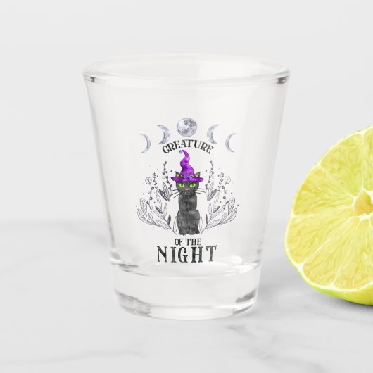 Kreatur der Nacht Schnapsglas (Vorderseite)