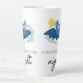 Kreatur der Nachtschläger-Tasse | mfifeart Milchtasse (Vorderseite)