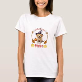 Kreatur des Nachtgoldenen Retriever T-Shirt