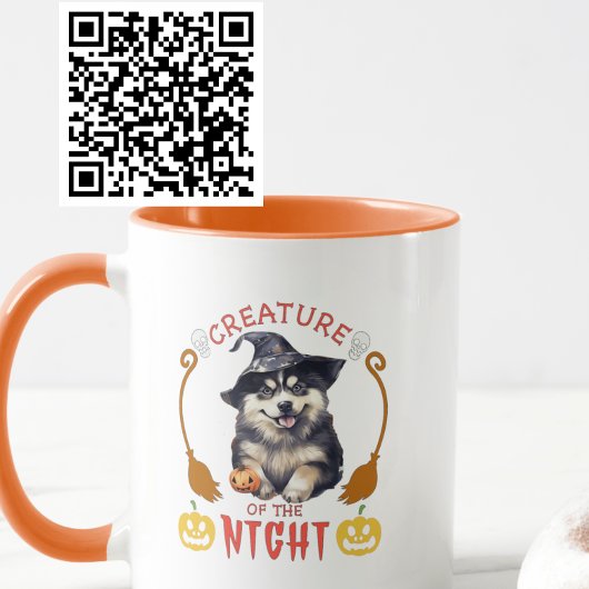 Kreatur des Nachtsibirischen Huskys Tasse