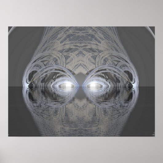 Kreatur des Sees Poster (Vorne)