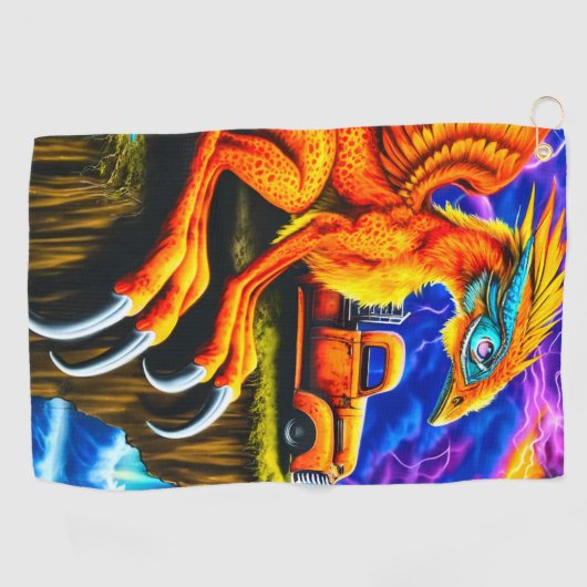 Kreatur Golfhandtuch (Horizontal)