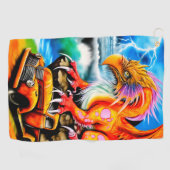 Kreatur Golfhandtuch (Horizontal)