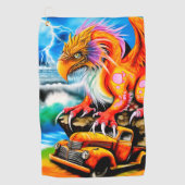 Kreatur Golfhandtuch (Vorderseite)