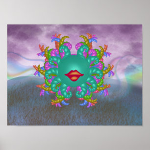 Kreatur vieler Farben Poster