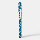 Kreaturen aus dem Ozean blau Case-Mate iPhone Hülle (Rückseite / Links)