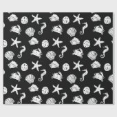 Kreaturen des Schwarzen Meeres Geschenkpapier (Flach)