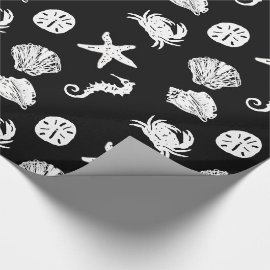 Kreaturen des Schwarzen Meeres Geschenkpapier (Ecke)