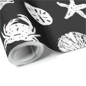 Kreaturen des Schwarzen Meeres Geschenkpapier (Rolleneckpunkt)