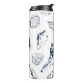 Kreaturen unter Wasser Thermosbecher (Nach links gedreht)