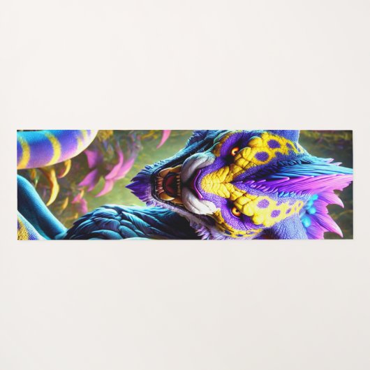 Kreaturen Yogamatte (Rückseite (Horizontal))