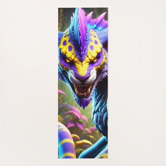 Kreaturen Yogamatte (Rückseite)