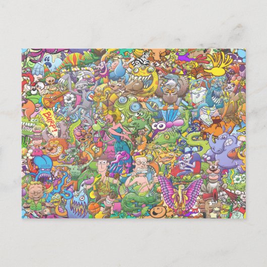 Kreaturenfestival Postkarte (Vorderseite)