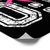 Krebs 0 ln 1 Shirt Brustkrebs Bewusstseinslage Sur Poster (Ecke)