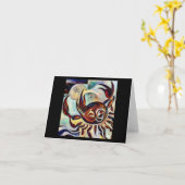 Krebs (4) karte (Gelbe Blume)