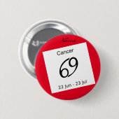 Krebs 69 Zodiac Thunder_Cove Button (Vorne & Hinten)