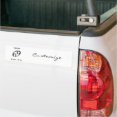 Krebs 69 Zodiac-Zeichen Thunder_Cove Autoaufkleber (Auf Lkw)