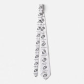 Krebs 69 Zodiac-Zeichen Thunder_Cove Krawatte (Rückseite)