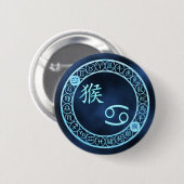 Krebs/Affe Button (Vorne & Hinten)