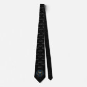 Krebs Astrologie Zodiac Neck Tie Krawatte (Vorderseite)