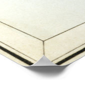 Krebs Astrologisch Zeichnend Poster (Ecke)