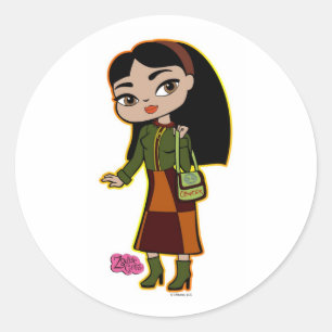 Krebs-Aufkleber Runder Aufkleber