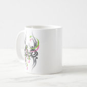 Krebs Awarness Kaffeetasse (Vorderseite Links)