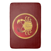 Krebs Badematte (Vorderseite Vertikal)