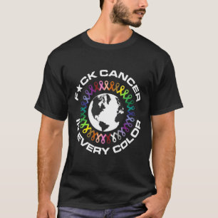 Krebs bei jedem farbigen Weltkrebstag für den Mens T-Shirt