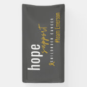 Krebs bei Kindern Custom #team name Banner (Vertikal)