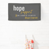 Krebs bei Kindern Custom #team name Banner (InSitu)